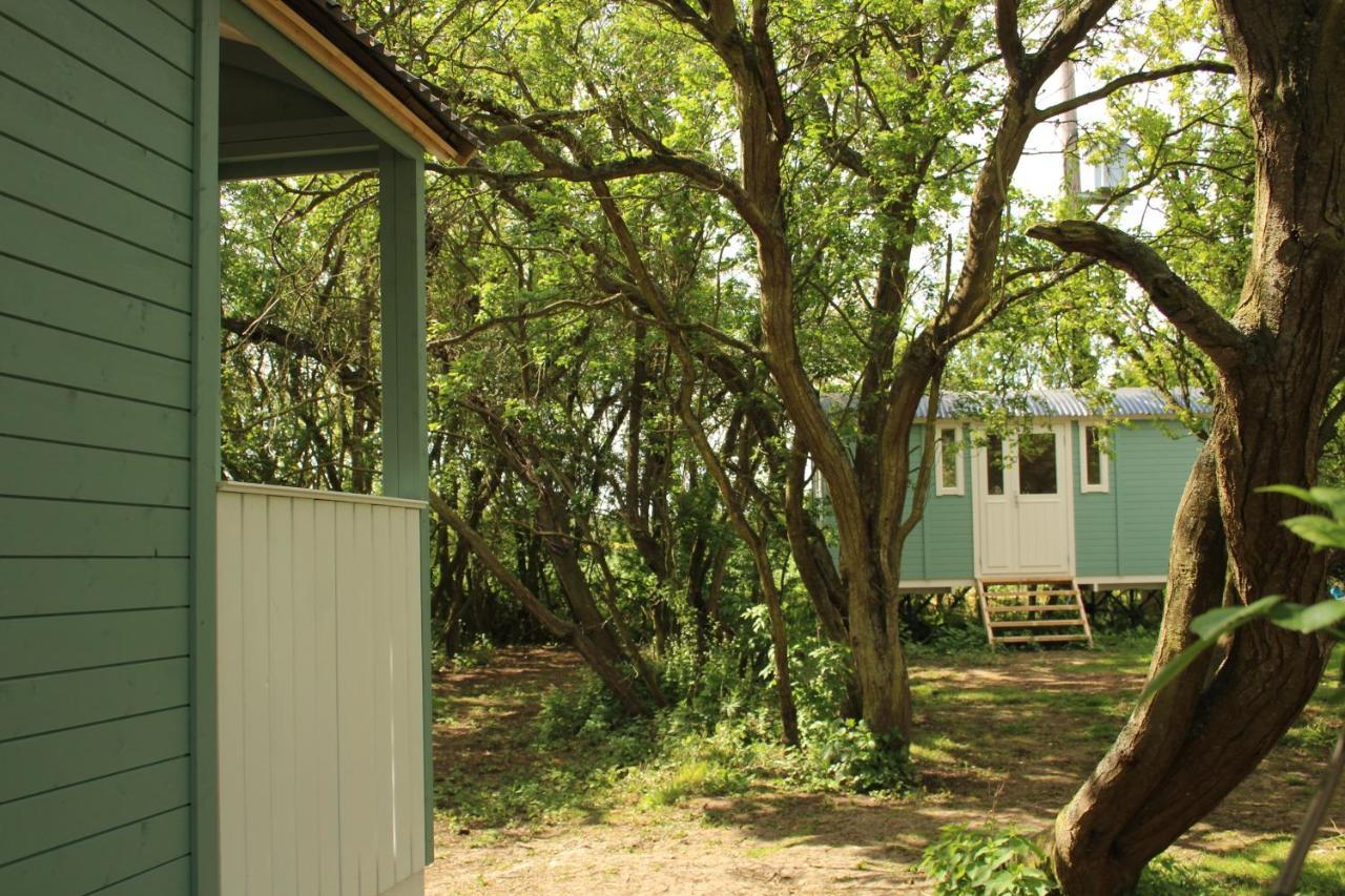 The Kestrel Shepherd Hut, Whitehouse Farm ستوماركت المظهر الخارجي الصورة